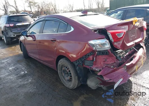 2016 Chevrolet Cruze Lt Auto from USA, damaged, VIN 1G1BE5SM0G7308416